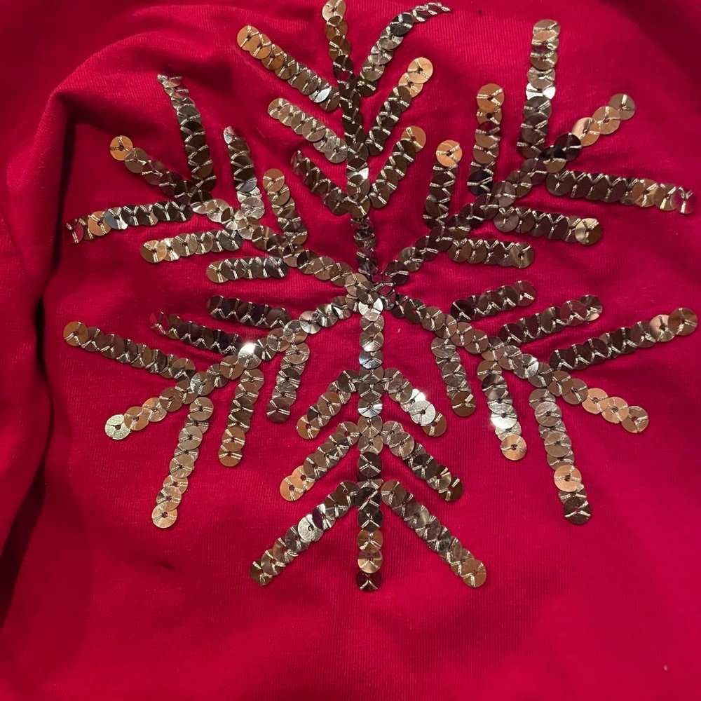 Gymboree Snowflake Holiday Christmas Dress Size 6